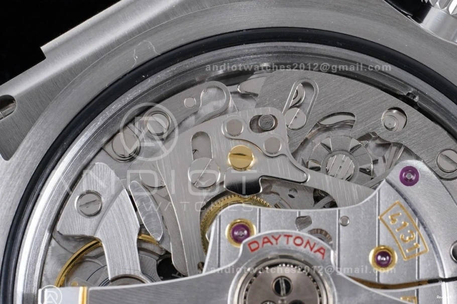 V2 Black VSF on Daytona Oysterflex 1:1 Dial Best VS4131 Gray Strap (Weighted) 126519 Edition 0419